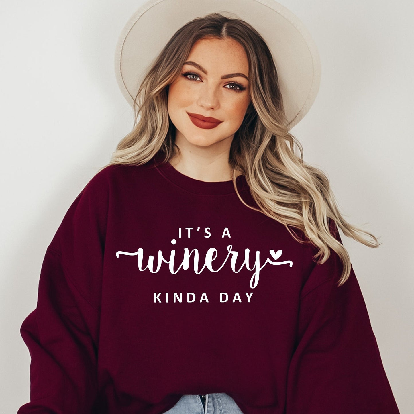 It's A Winery Kinda Day Sweatshirt