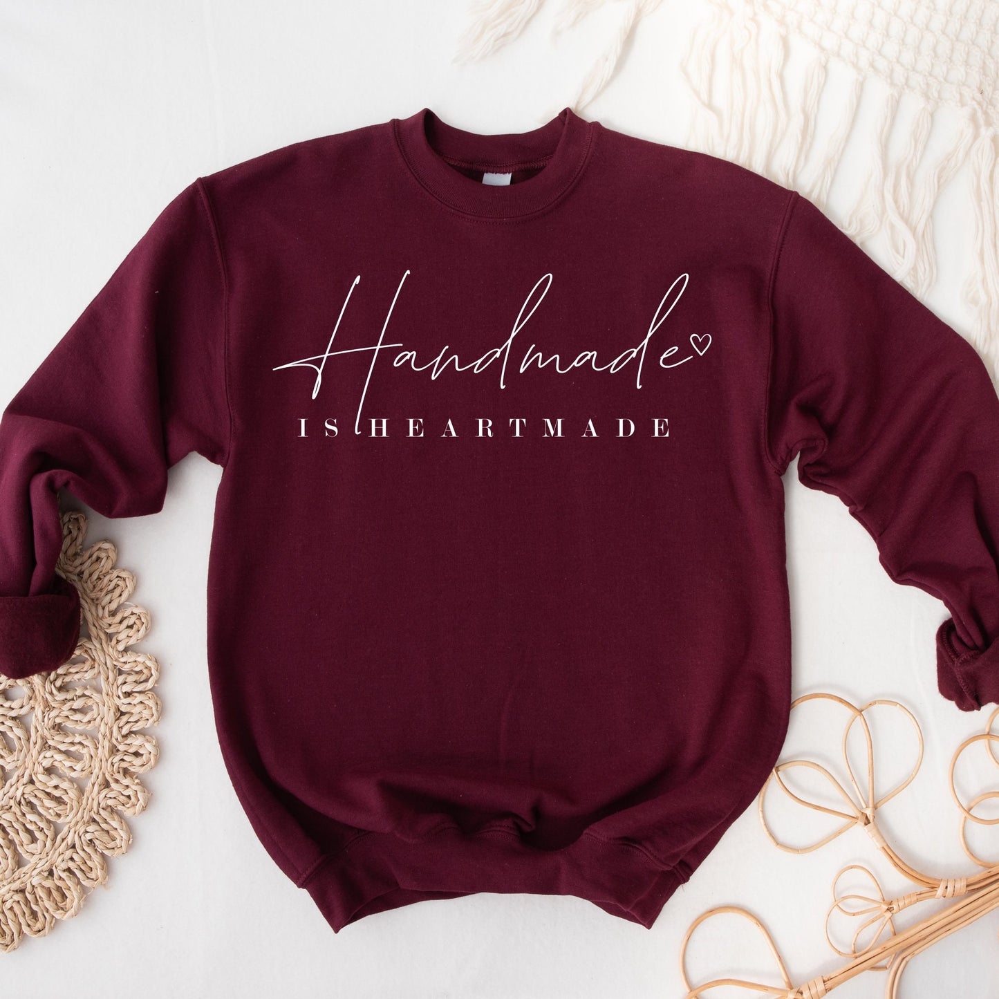 Handmade Is Heart Made Sweatshirt