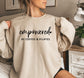 Empowered By Coffee & Pilates Sweatshirt