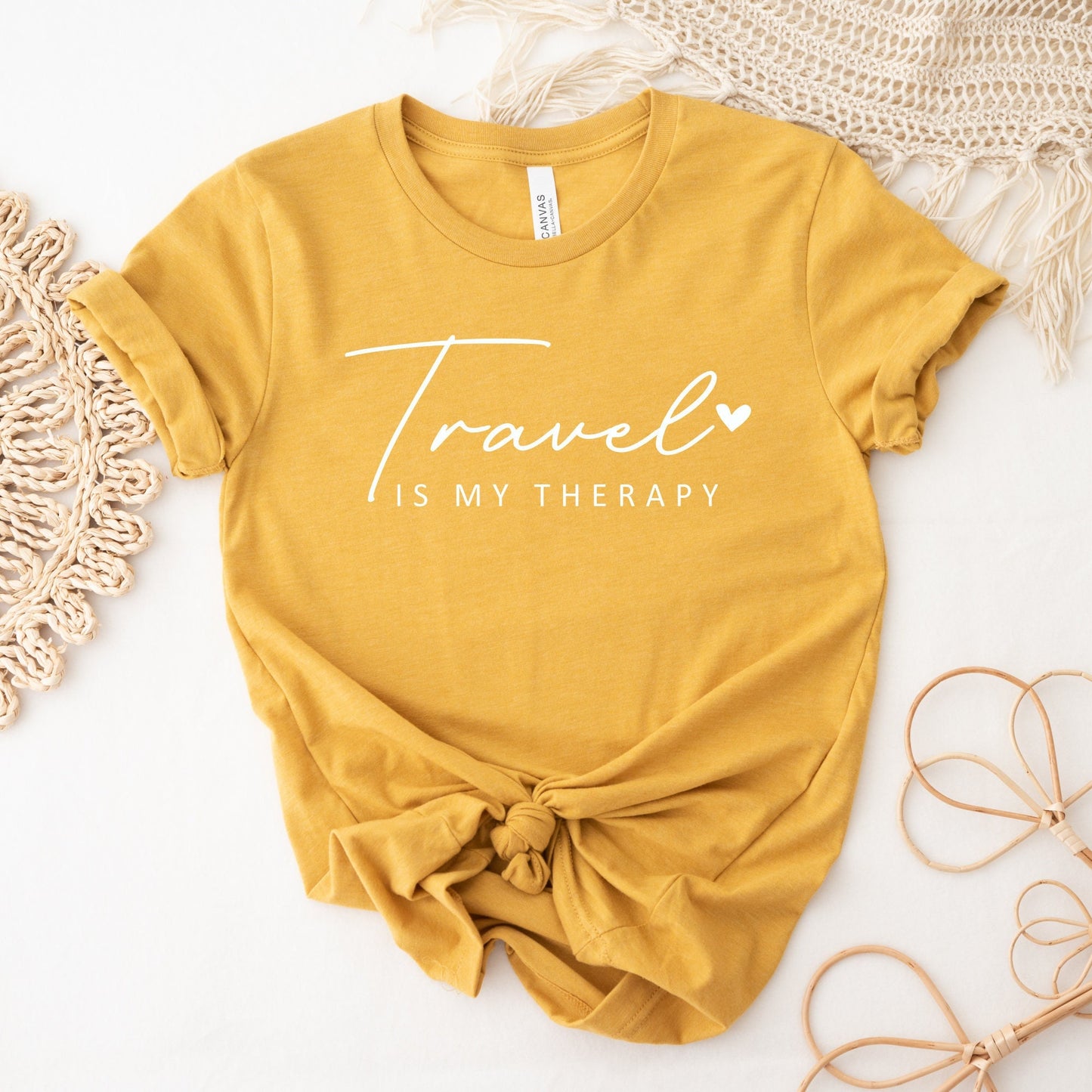 Travel Is My Therapy Shirt