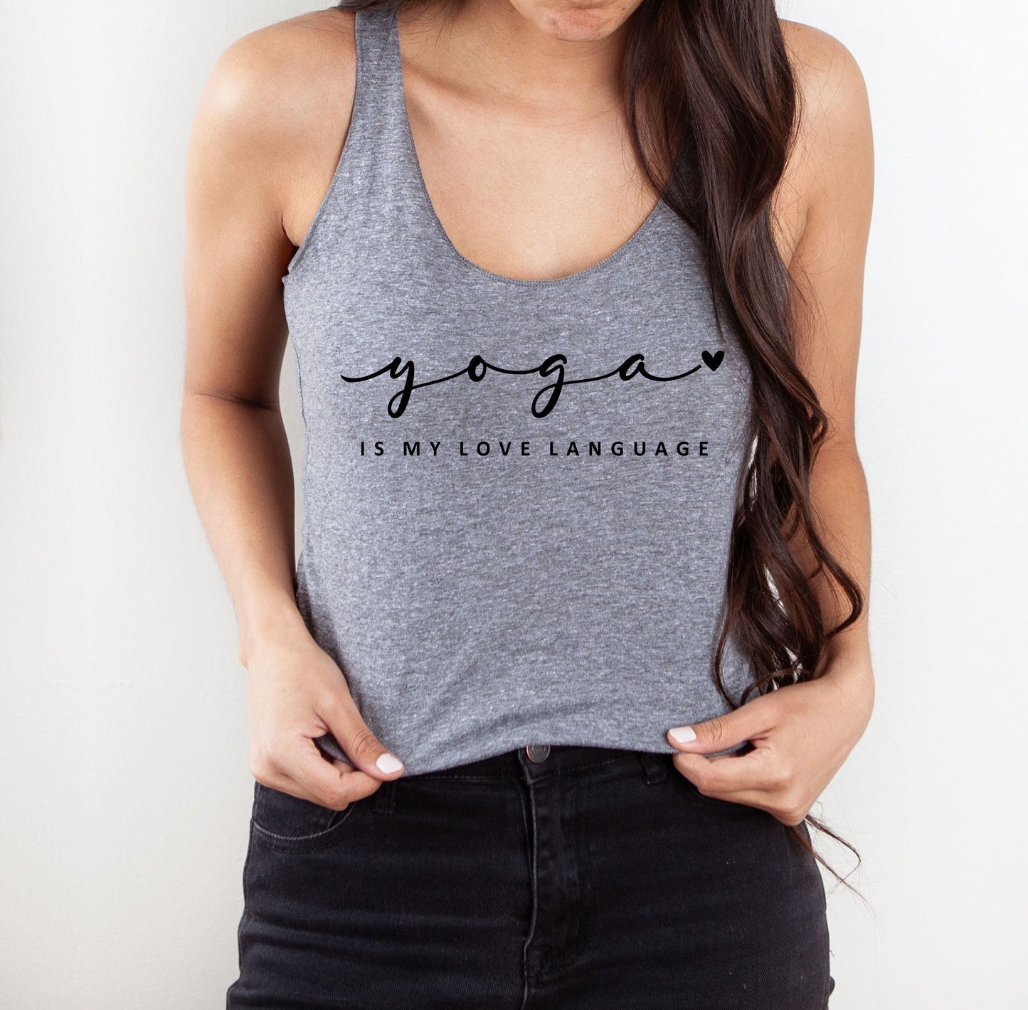 Yoga Is My Love Language Tank Top